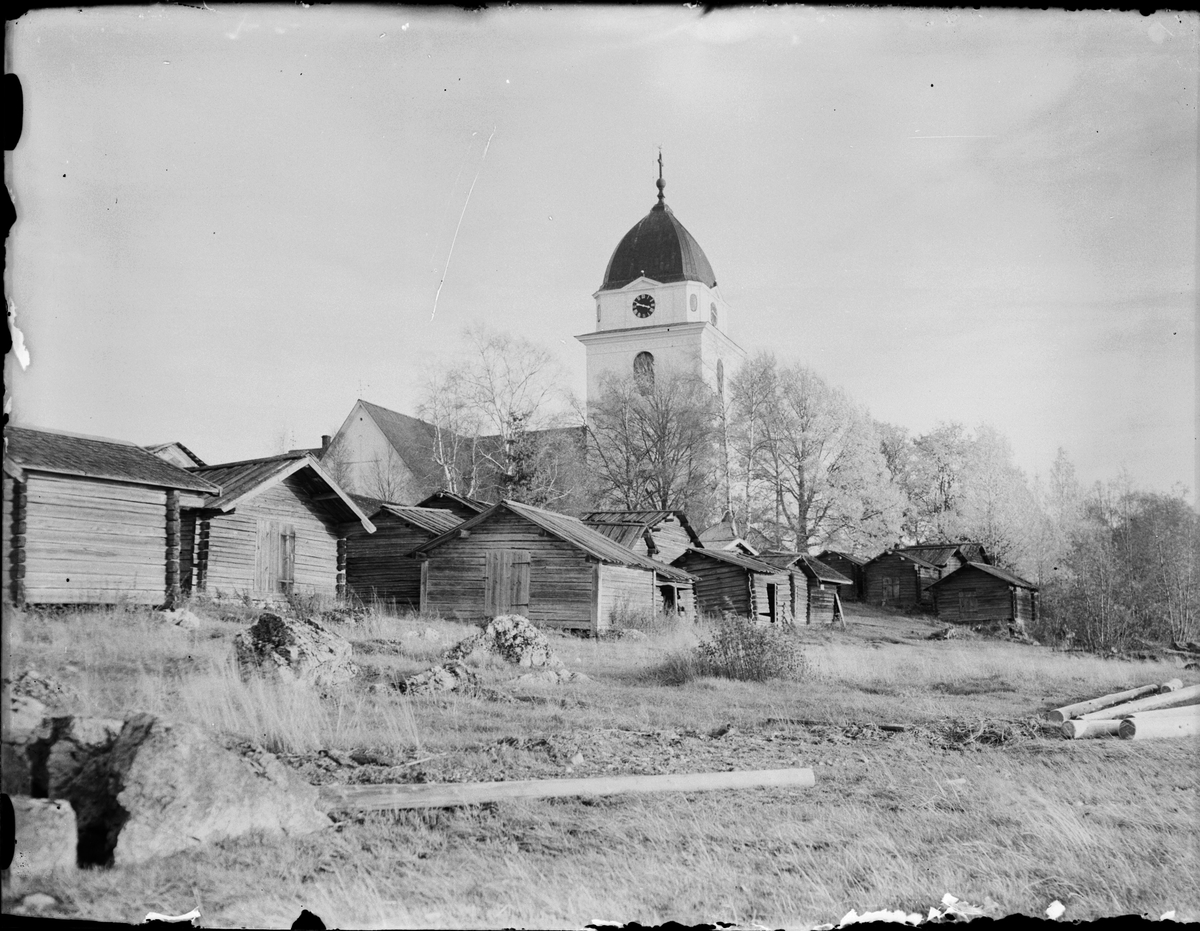 Skötsner-Edhlund, Byggnader vid Rättviks kyrka, Rättvik, Dalarna