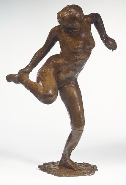 Edgar Degas, Dancer Looking at the Sole of Her Right Foot (Third State)