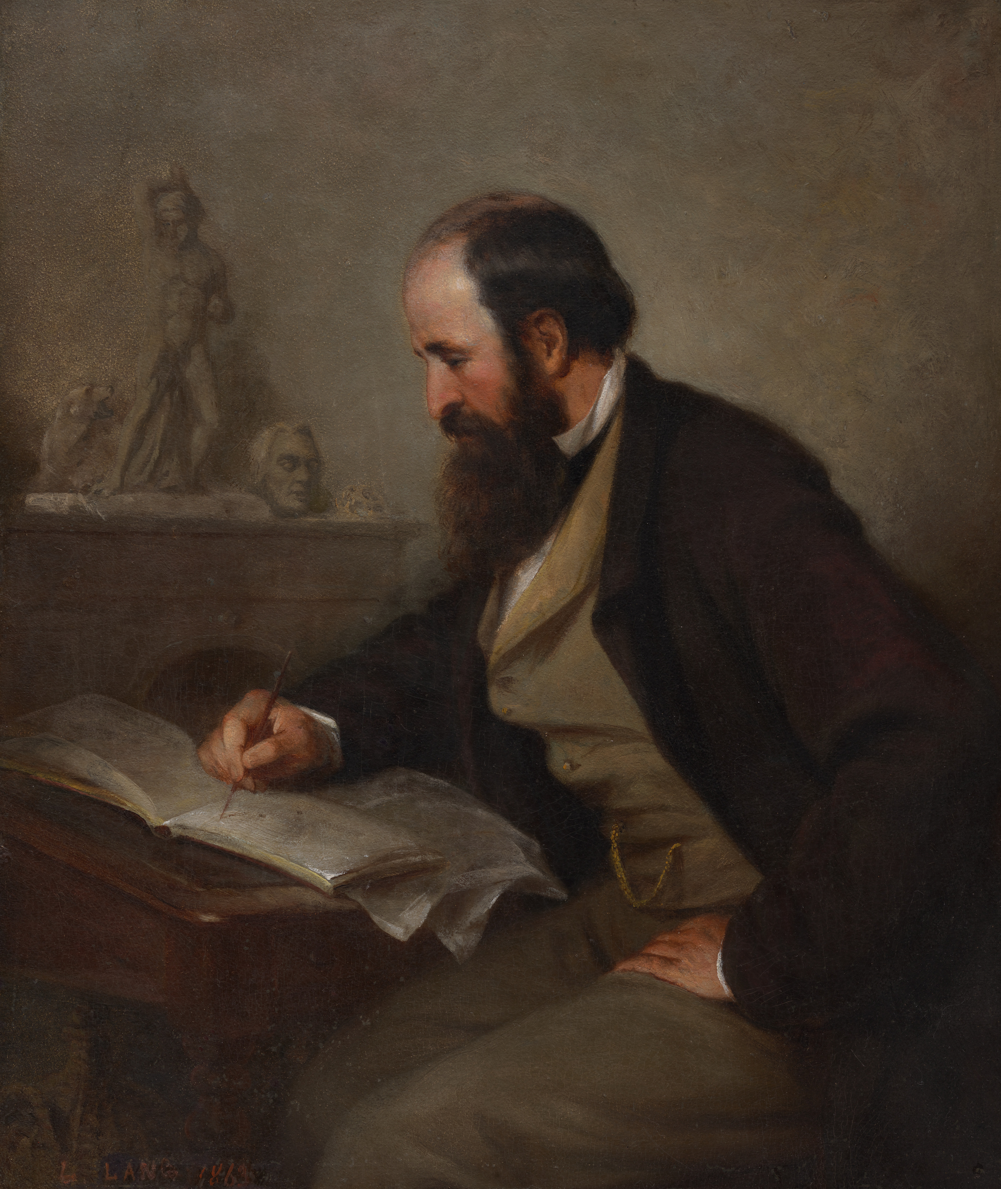 Louis Lang, Henry Kirke Brown