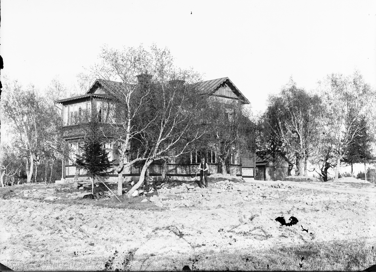 Skötsner-Edhlund, Villa Gustafsberg vid Källvägen, Östhammar, Uppland
