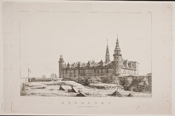 Constantin Hansen, Kronborg set fra den nordvestlige side