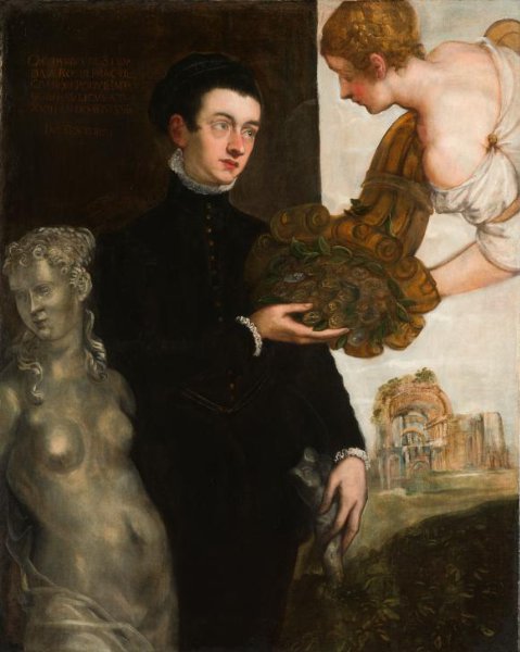 Jacopo Tintoretto, Portrait of Ottavio Strada