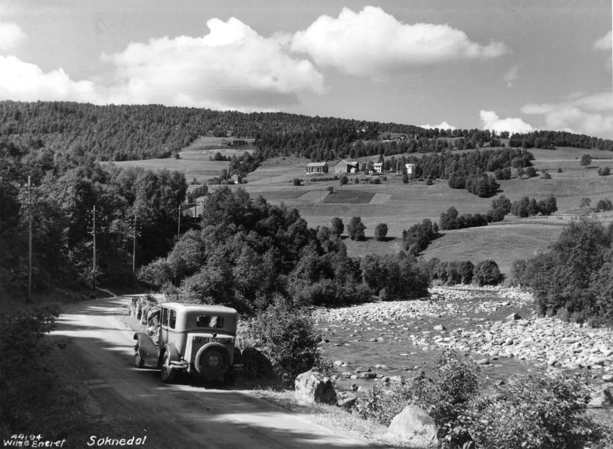 Anders Beer Wilse, Topografi