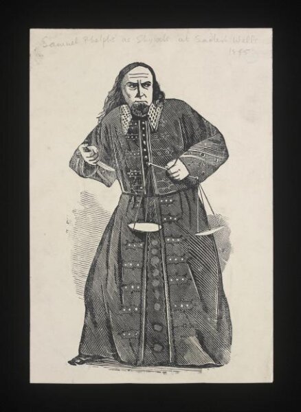 Unknown, Samuel Phelps as Shylock