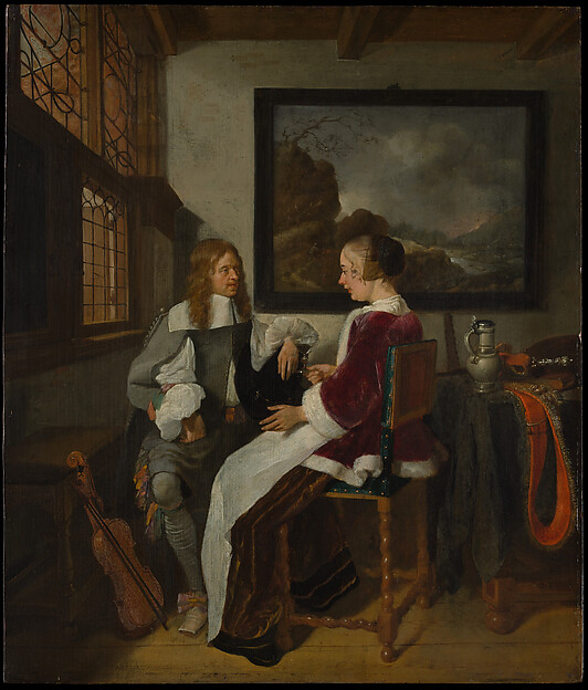 Quirijn van Brekelenkam, Sentimental Conversation