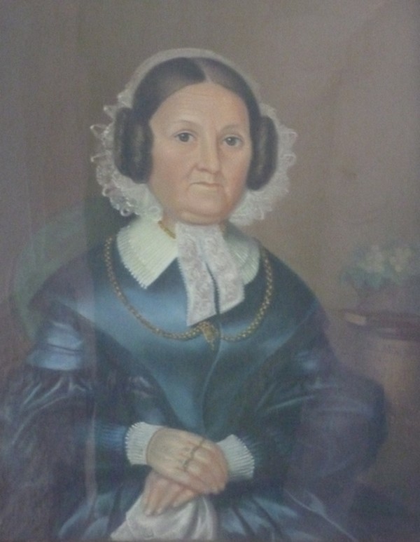 Unknown artist, Gemäldebeschreibung: Portrait Anna Maria Matern