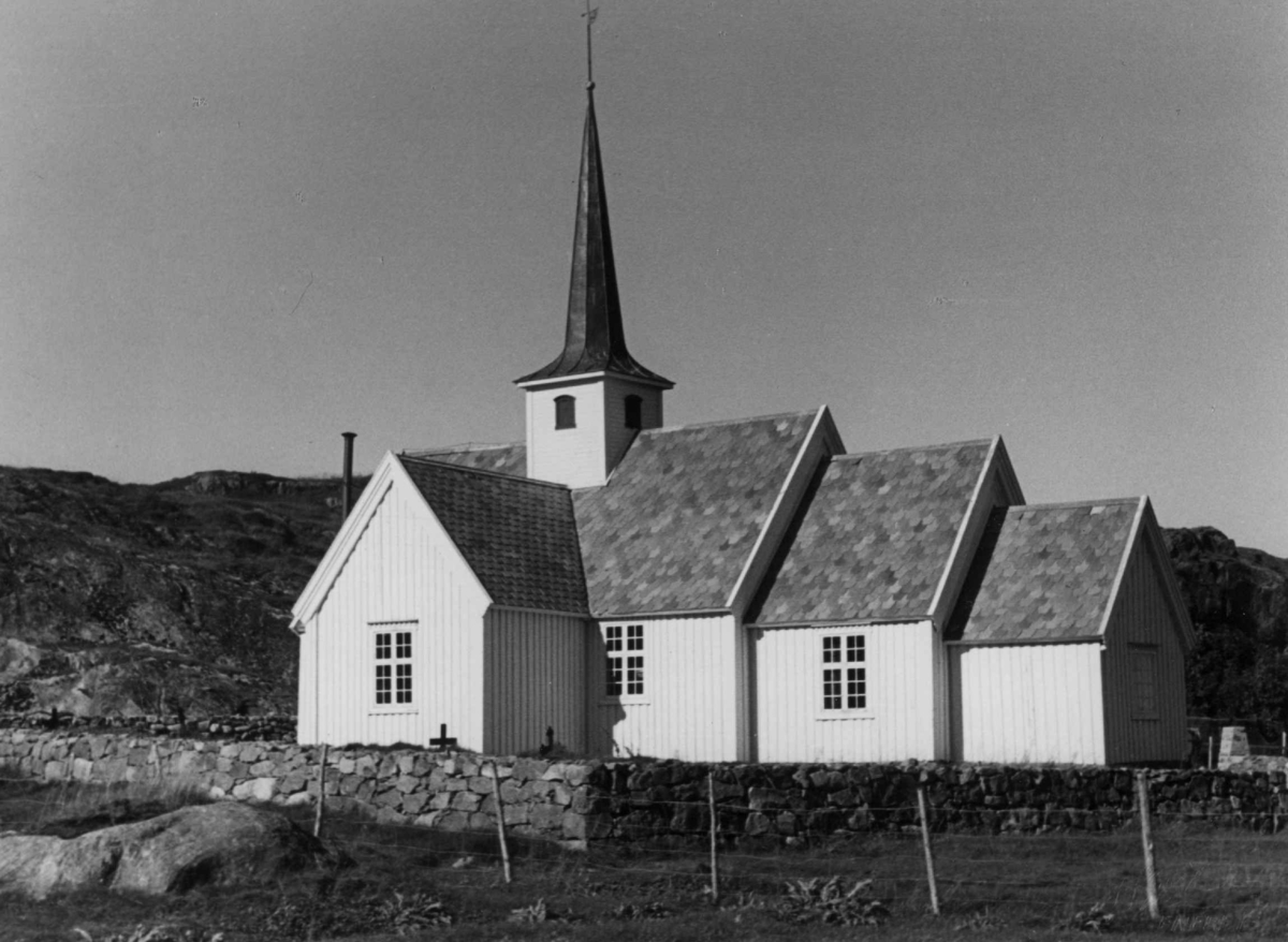 Anders Beer Wilse, Langenes kirke