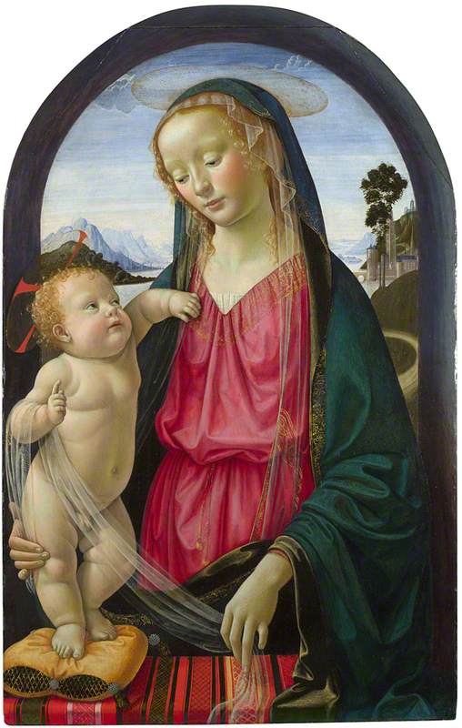Domenico Ghirlandaio, The Virgin and Child
