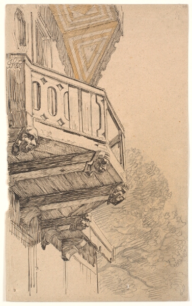 Joakim Skovgaard, En fløj af H.C. Aggersborgs villa i Classens Have
