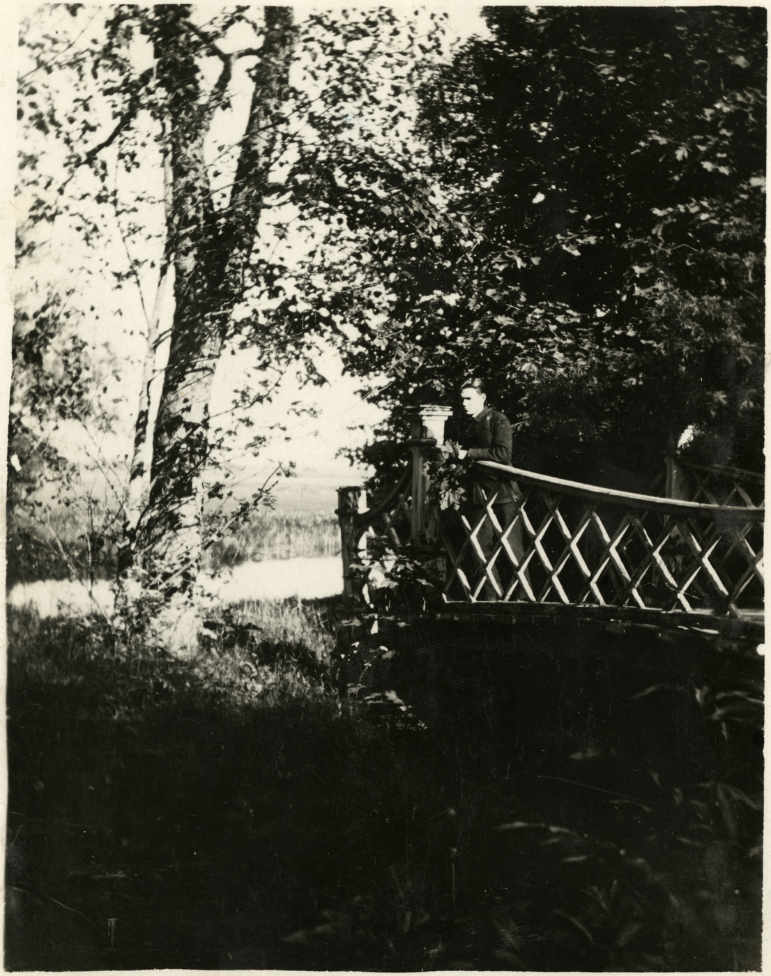 Nežinomas autorius, Dvarininko Gruževskio sodas Kuršėnuose prie Ventos 1926 m. birželio 19 d.