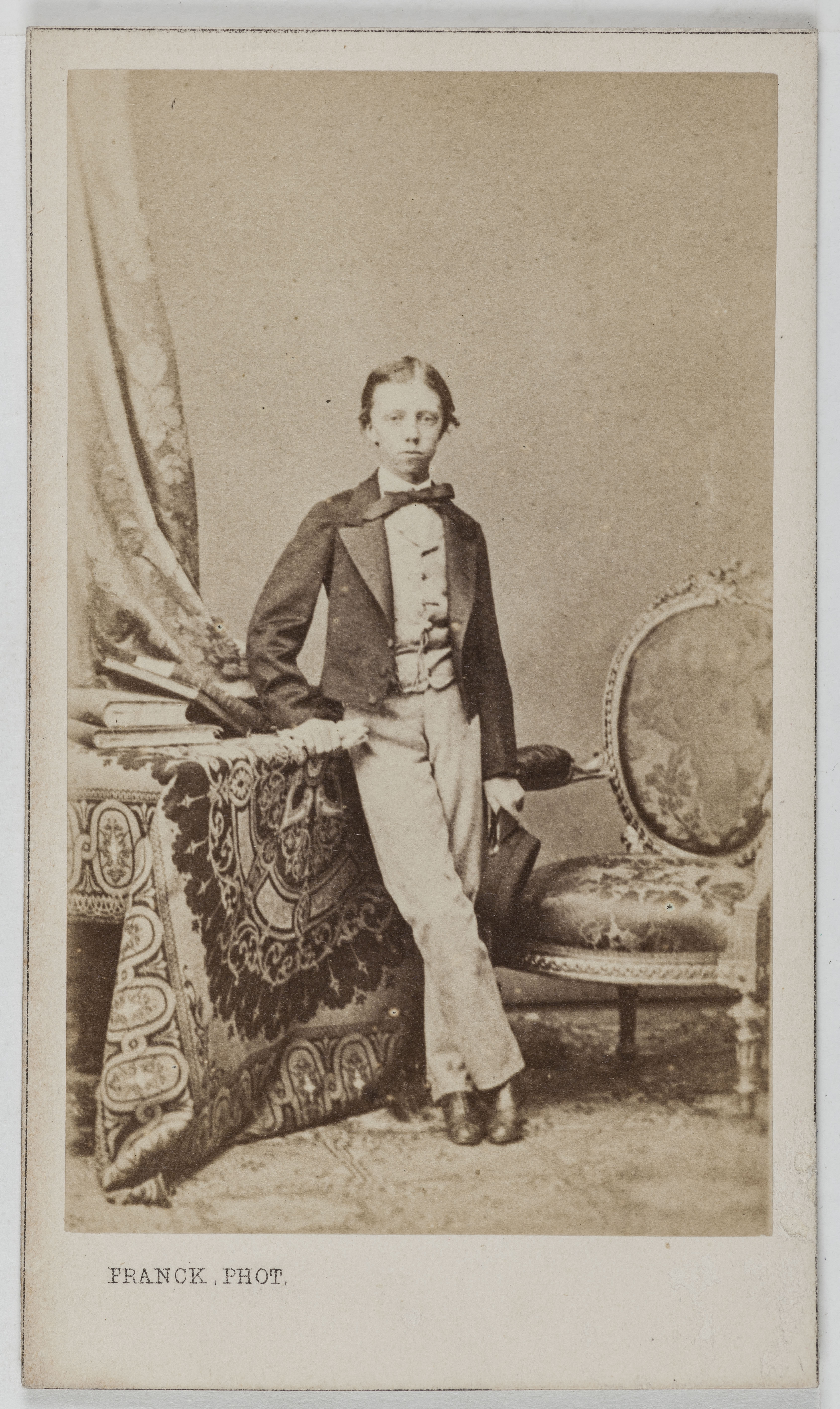 Franck, Portrait de Robert de Bourbon-Parme (1848-1907), duc de Parme, neveu du Comte de Chambord et héritier du duché de Parme.