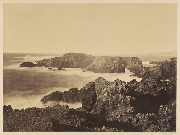 Carleton Watkins, [Coast View off Mendocino]