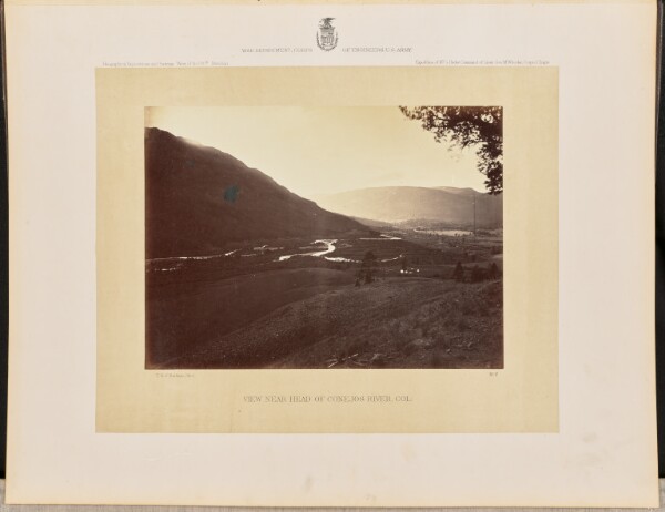 Timothy H. O'Sullivan, View near Head of Conejos River, Col.