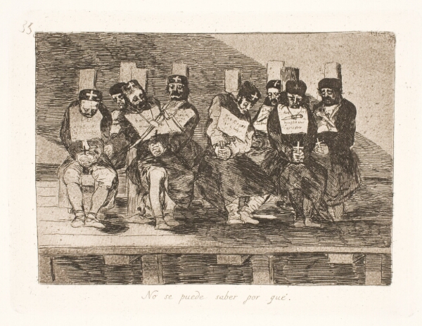 Francisco de Goya, Ingen ved hvorfor (35)