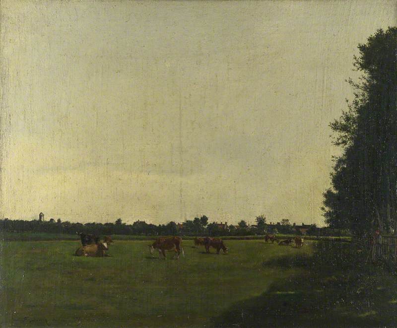 François Bonvin, The Meadow