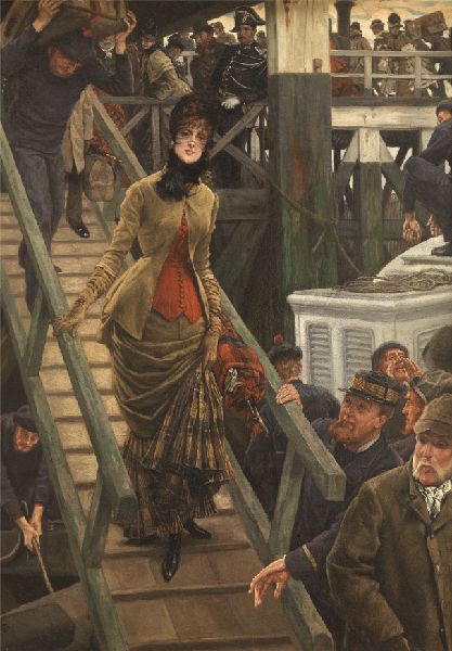 James Tissot, Embarkation at Calais