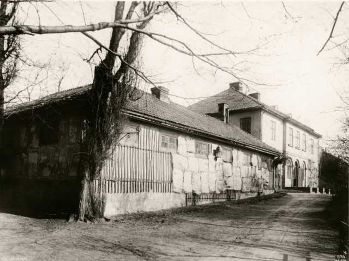 Anders Beer Wilse, Bervens Løkke, Observatoriegata 2, Oslo 1924. Fasaden.