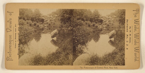 William M. Chase, The Picturesque of Central Park, New York