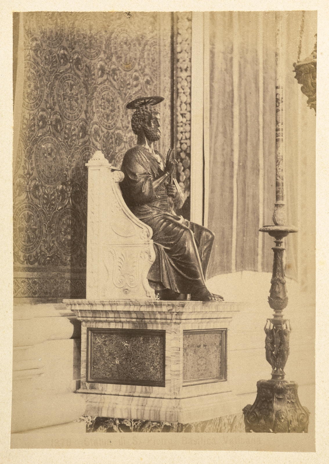 Romualdo Moscioni, [Estàtua de Sant Pere Apòstol]