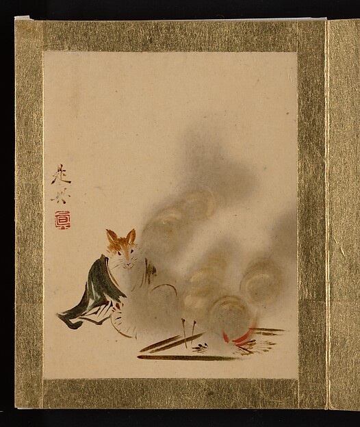 Shibata Zeshin, Fox by Mystic Fire