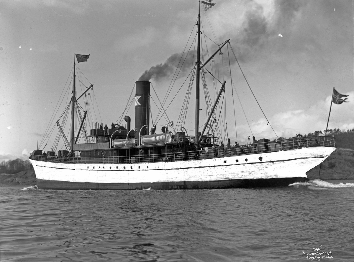 Anders Beer Wilse, D/S Scotland (b. 1904, Grangemouth & Greenock Dockyard Co., Grangemouth)