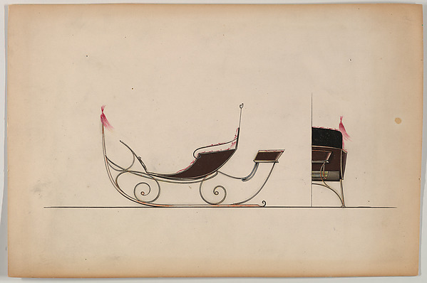 Brewster & Co., Sleigh with rumble seat  (unnumbered)