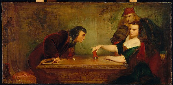Charles Robert Leslie, The Last Throw