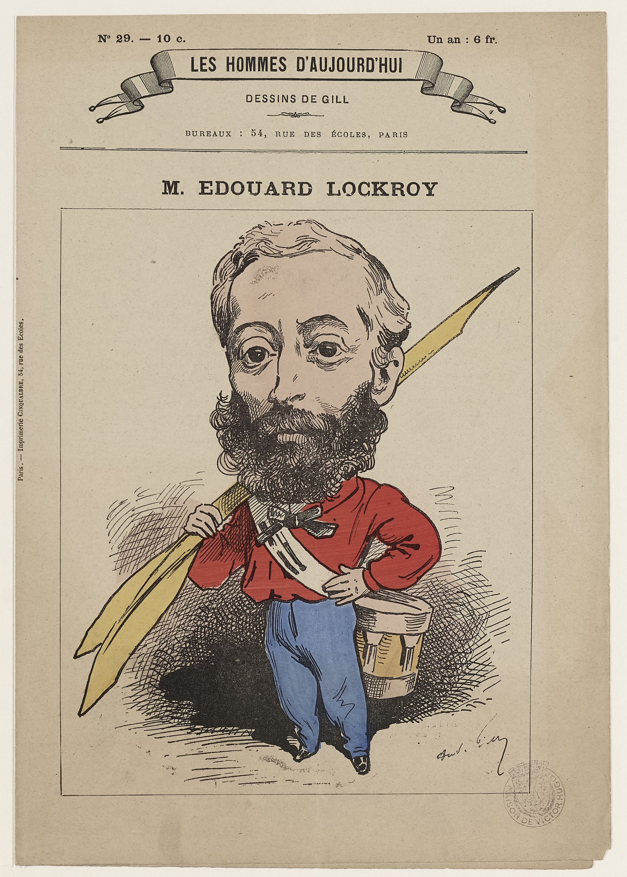 André Gill, M. Édouard Lockroy