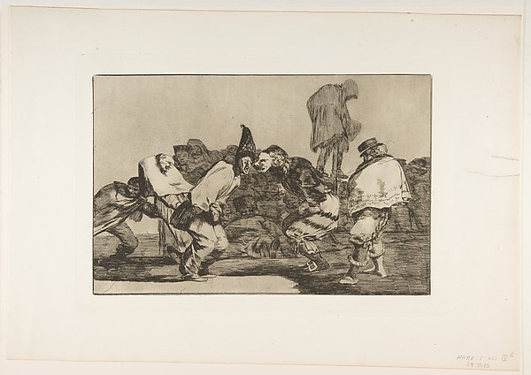 Goya (Francisco de Goya y Lucientes), Carnival Folly, from "The Disparates" (Follies / Irrationalities)
