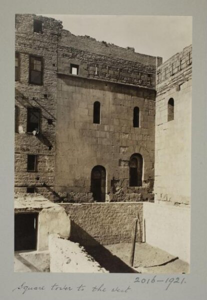 K.A.C. Creswell, Square tower to the west of Bab al-Futuh, North Wall, Cairo