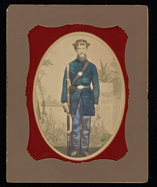 Unknown, [Portrait of a Union soldier]