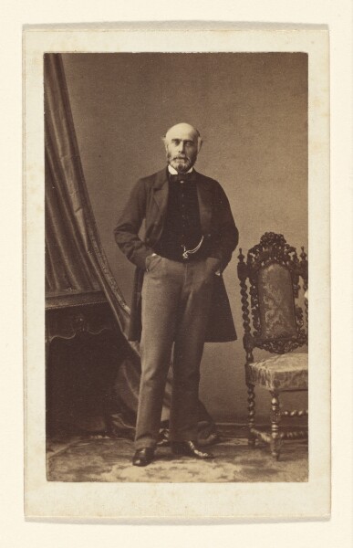 Disdéri & Cie., Portrait of a Bearded Man