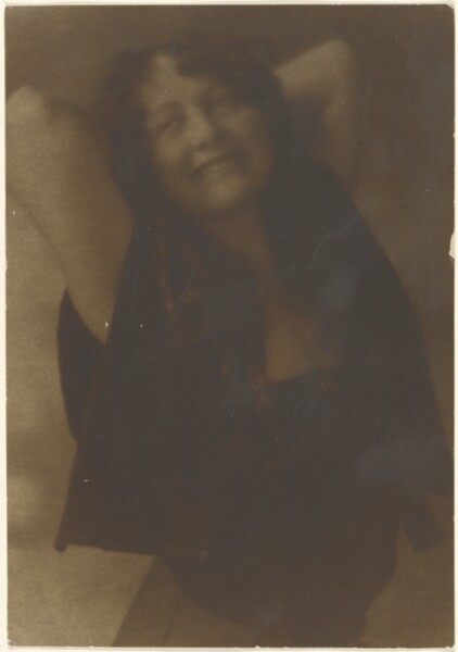 Louis Fleckenstein, [Portrait of a Woman with Arms behind her Head]