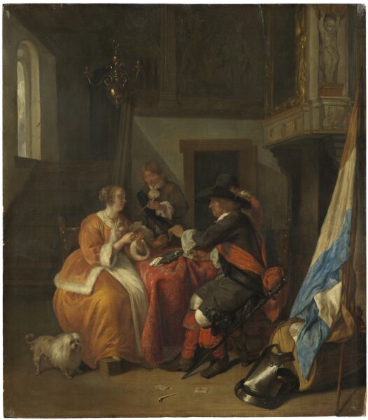 Gabriel Metsu, Spelparti