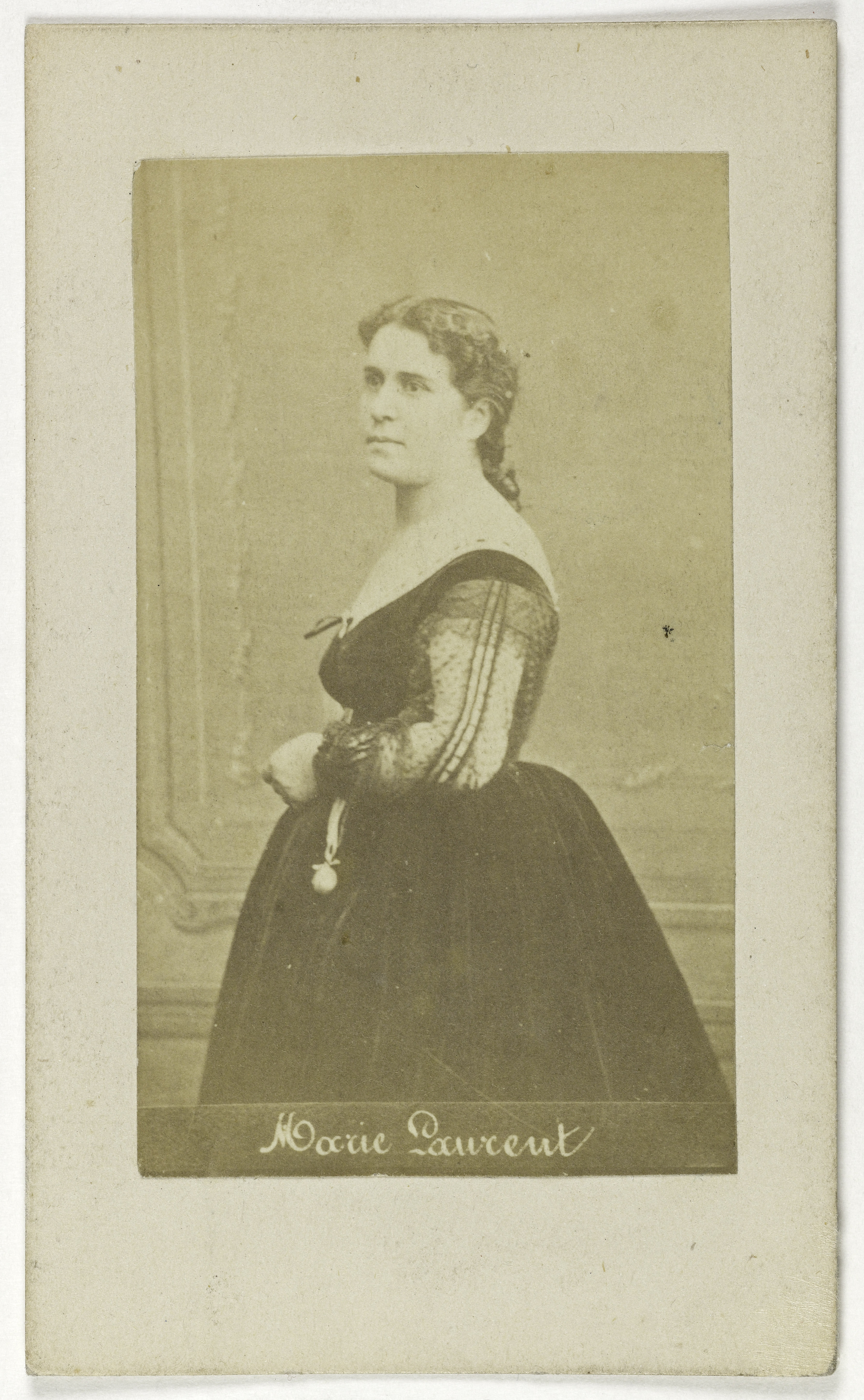 Anonyme, Portrait de Laurent Marie, (1826-1904), (actrice)