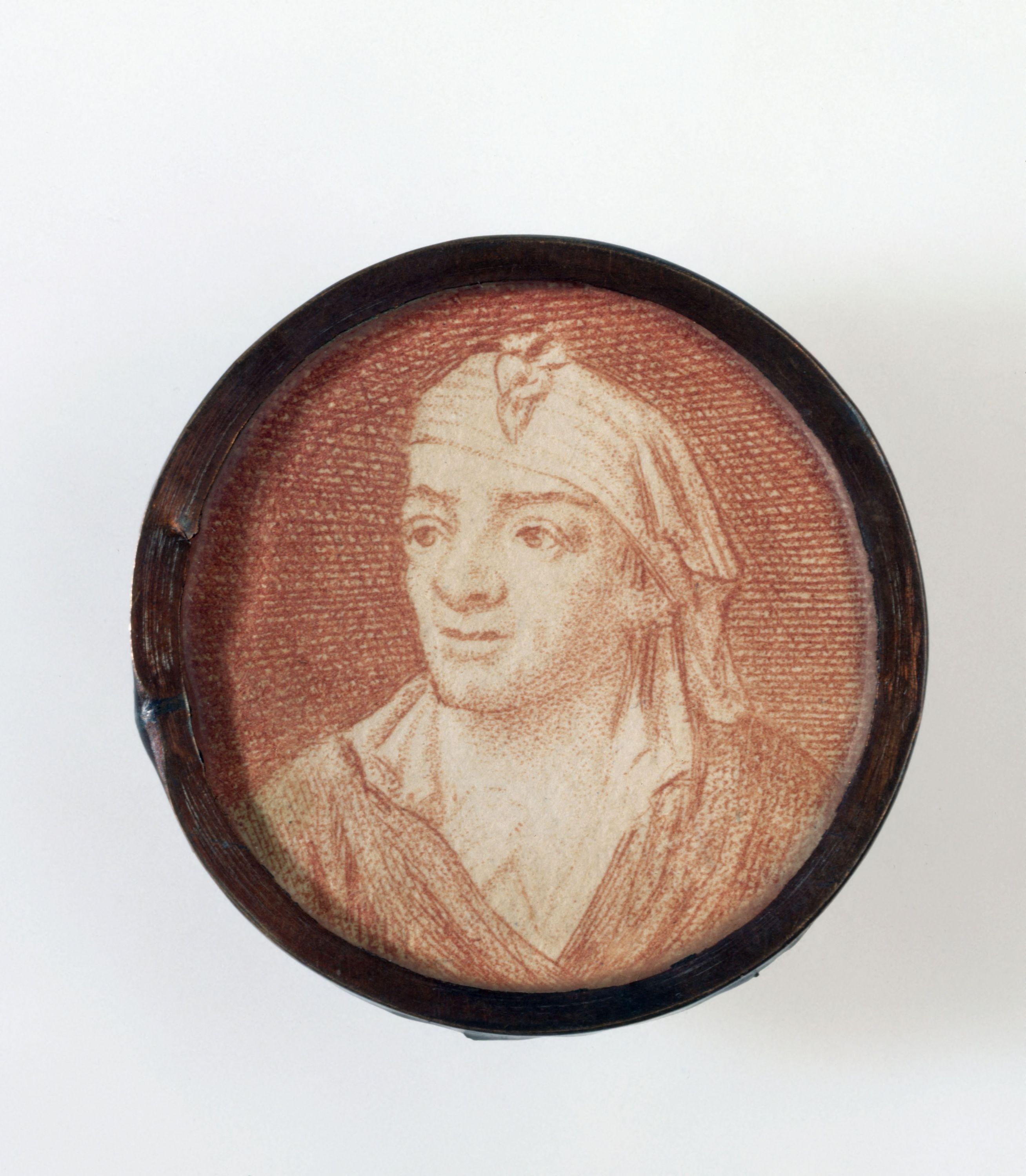 Anonyme, Portrait de Marat en buste, vers 1793