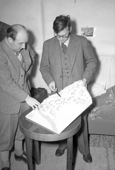 Arne Andersson, 400 lägenheter klara på Tureborg 1950