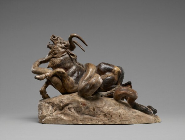 Antoine-Louis Barye, Python Killing a Gnu