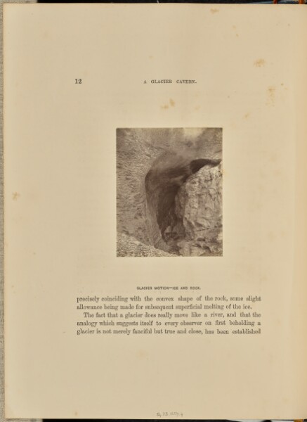 Ernest H. Edwards, Glacier Motion - Ice and Rock