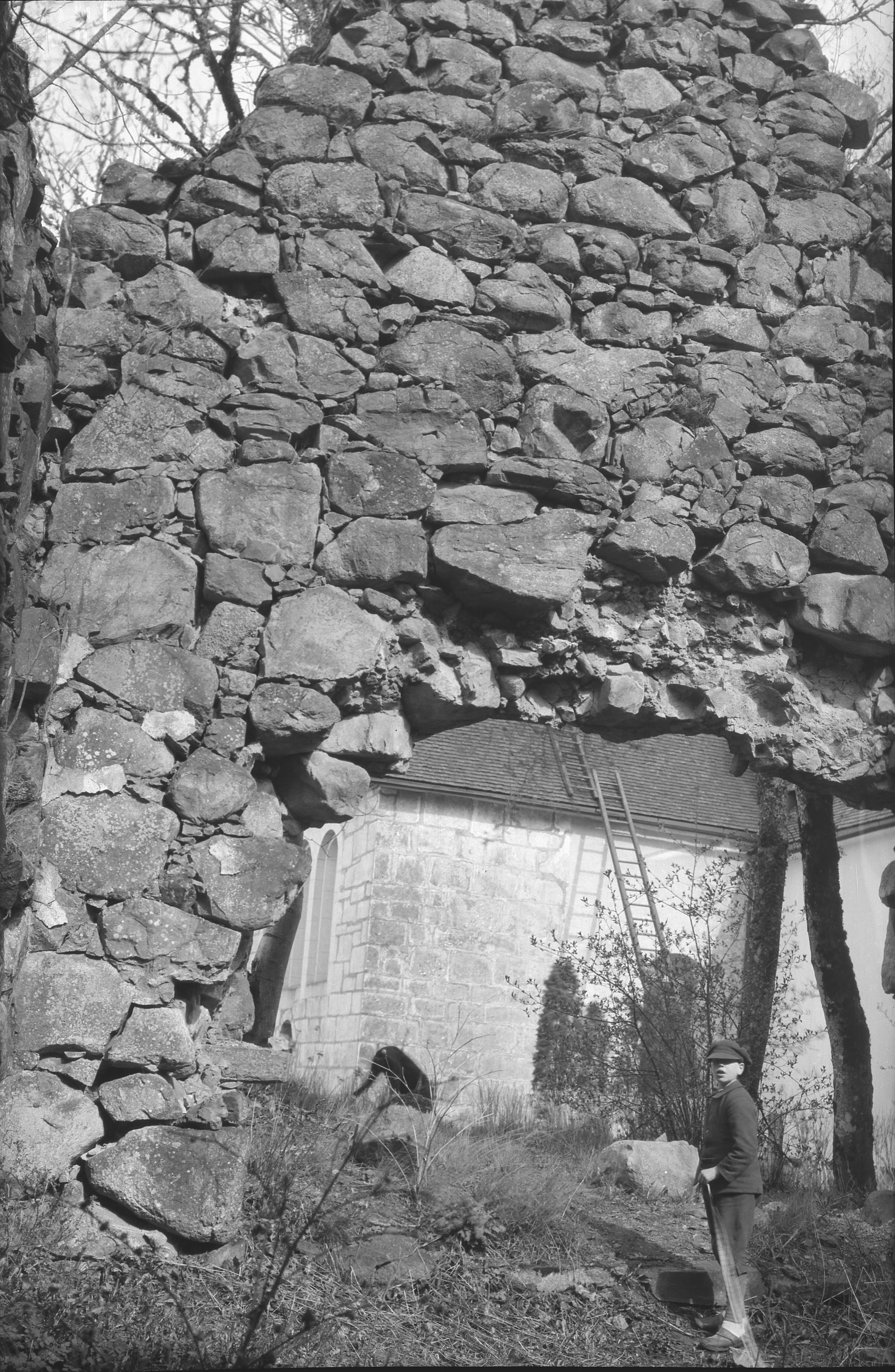 Sven Brandel, Nydala klosterruin