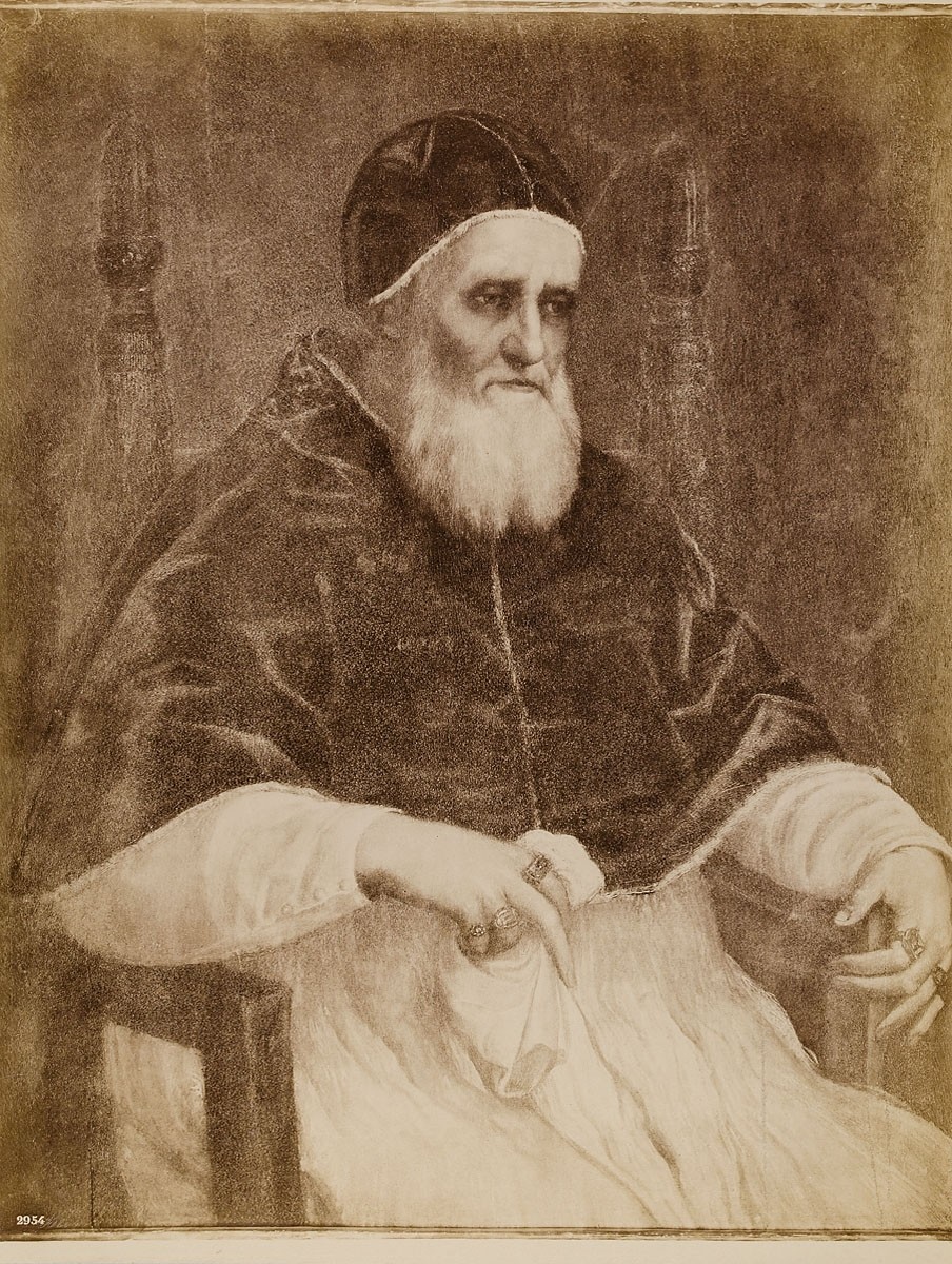Giacomo Brogi, Bildnis des Papstes Julius II. von Raphael
