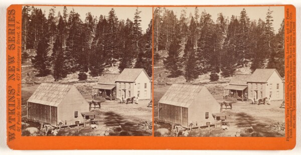 Carleton Watkins, [Woodbridge's, Alpine County, California]