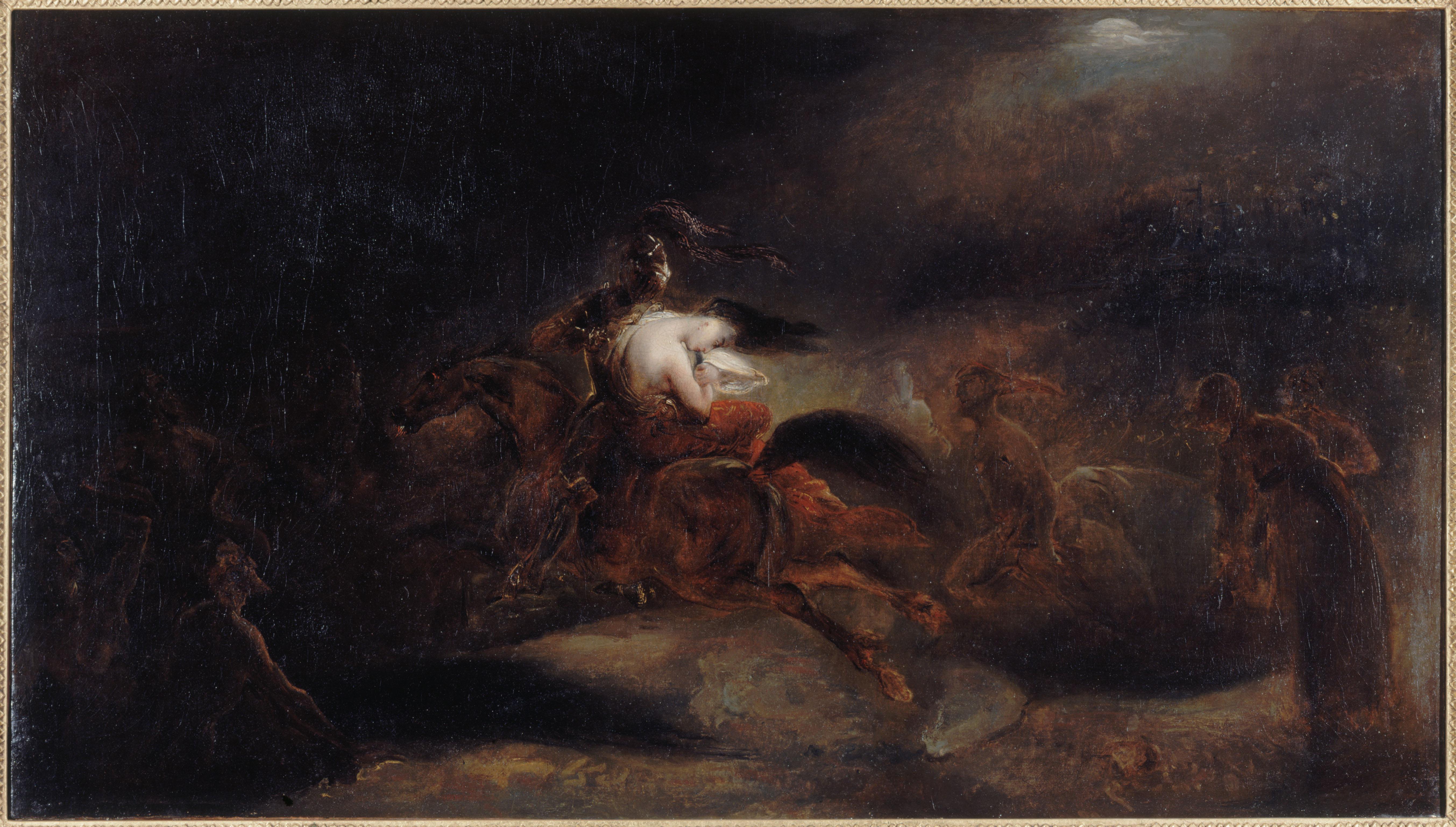 Ary Scheffer, Lénore, les morts vont vite