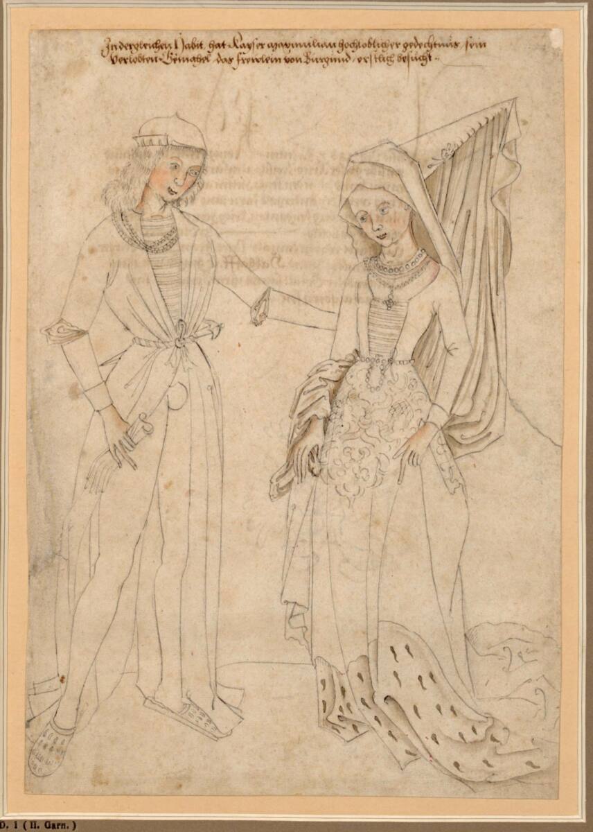 Anonym, Maximilian und Maria von Burgund