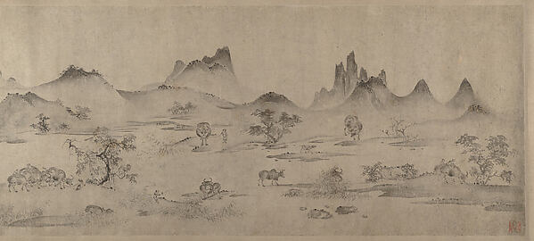 Unidentified artist, One hundred water buffalo