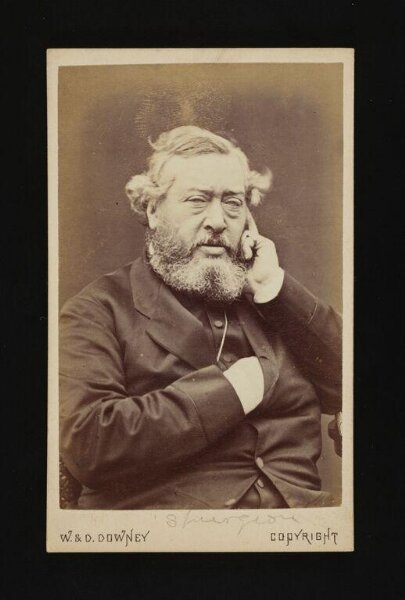 W. & D. Downey, A portrait of a man