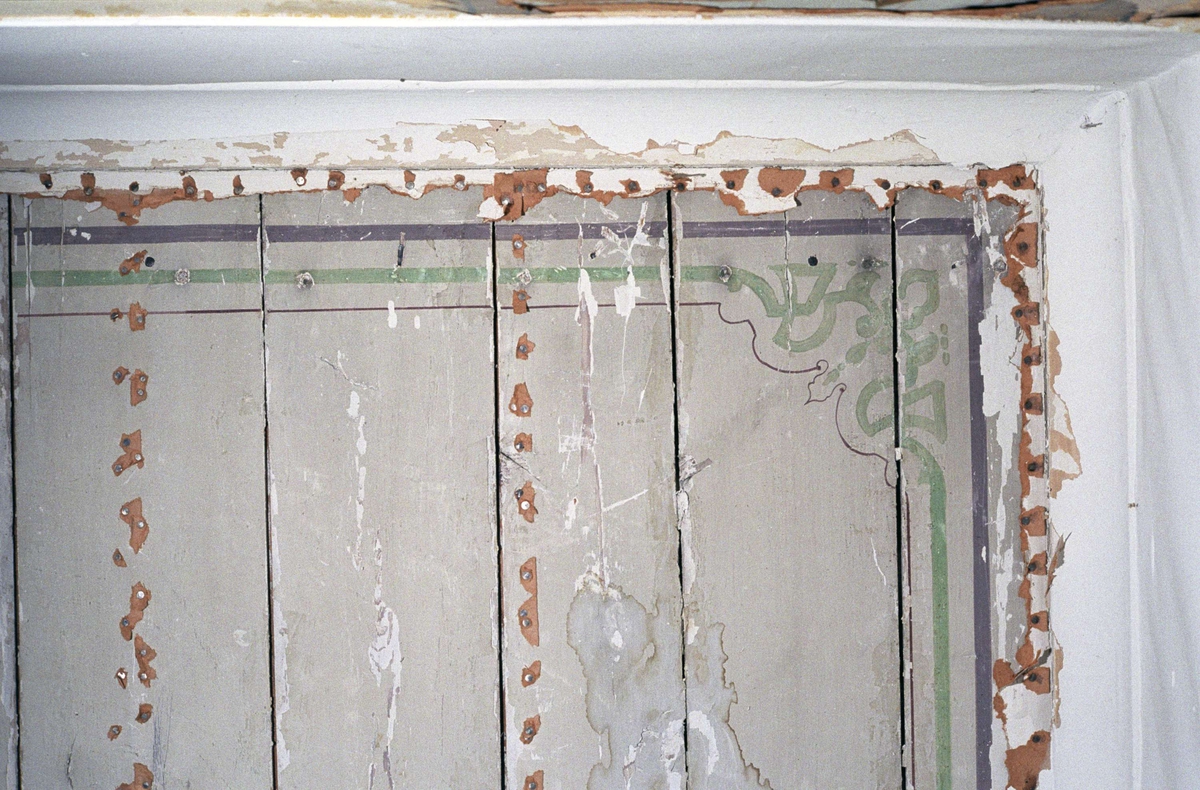 Tommy Arvidson, Flat stretches along the wall, room 321, Schylla, Kaniken district, DrottningSch8, Uppsala 1994