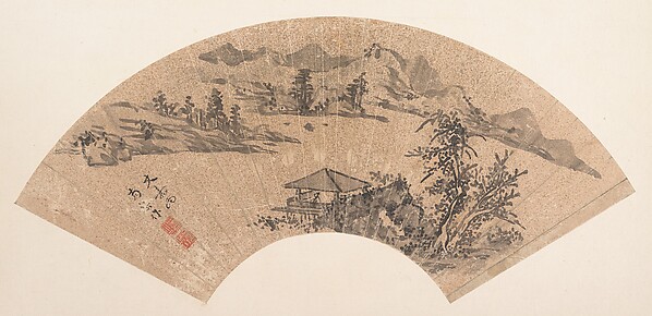 Unidentified artist, Pavilion by Lake Shore