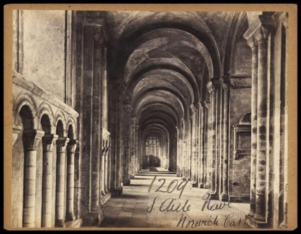 Francis Frith, S. Aisle Nave.  Norwich Cath'l