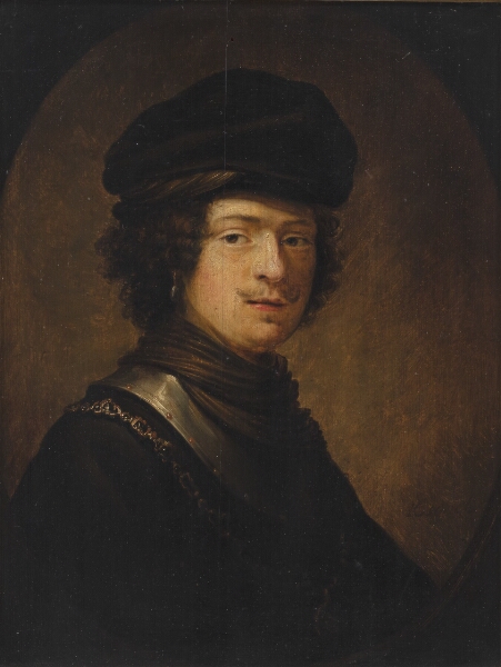 Daniël de Koninck, Mand i ringkrave og baret